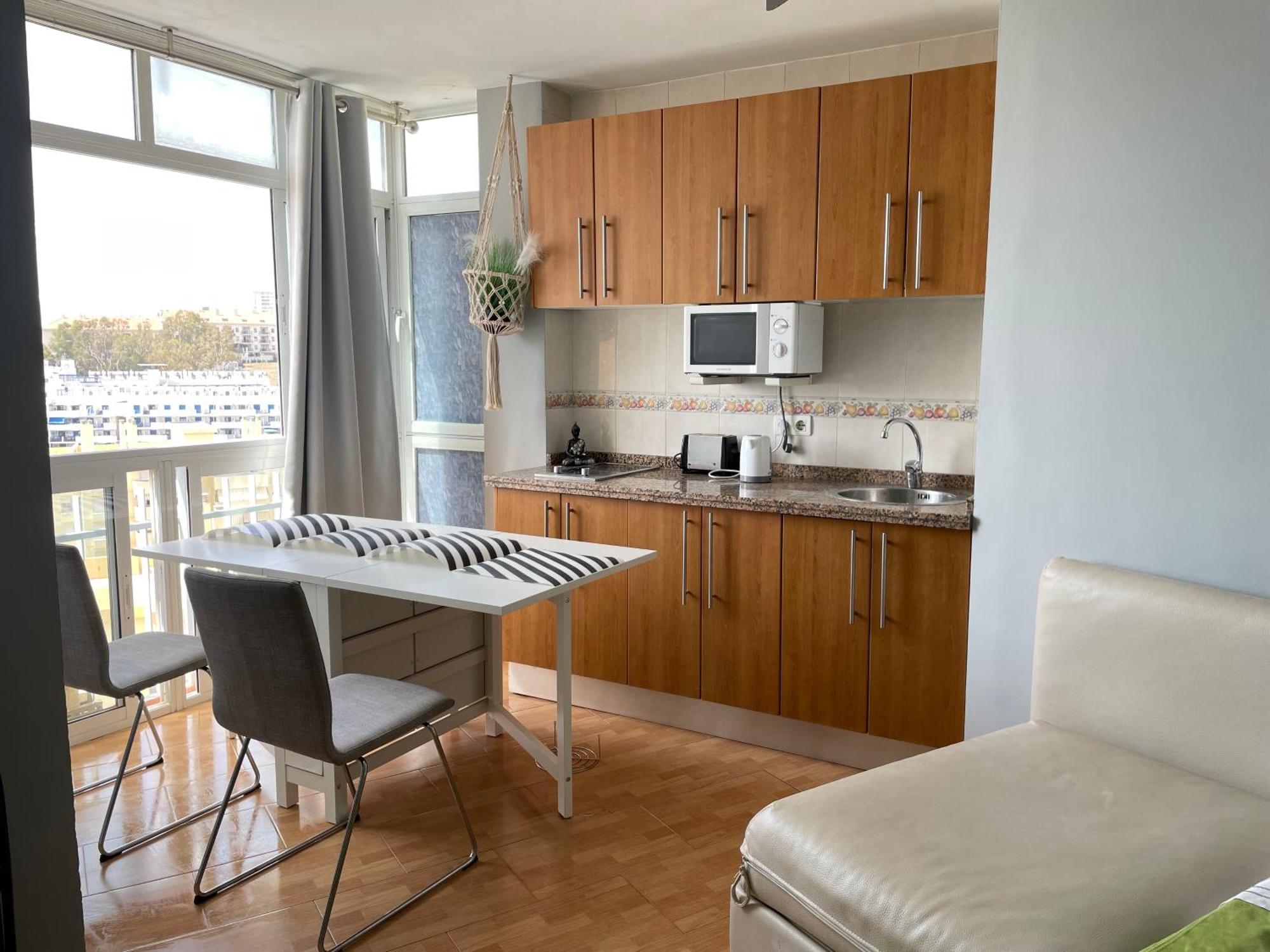 Benalmadena ,Apartamento-Estudio Primera Linea De Playa Экстерьер фото