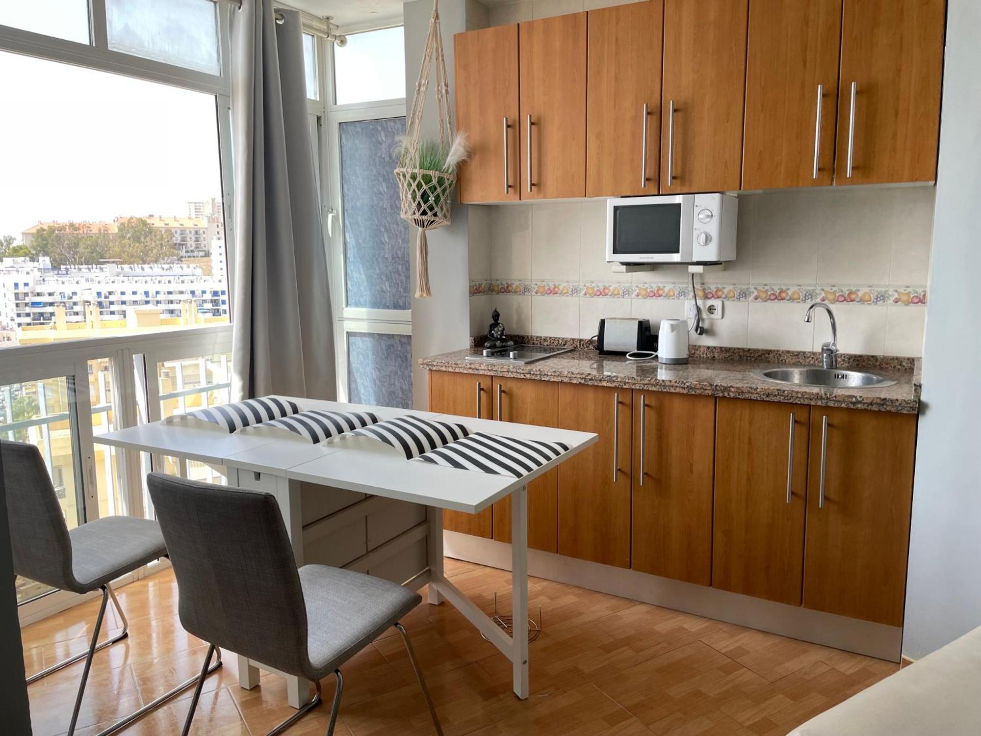 Benalmadena ,Apartamento-Estudio Primera Linea De Playa Экстерьер фото