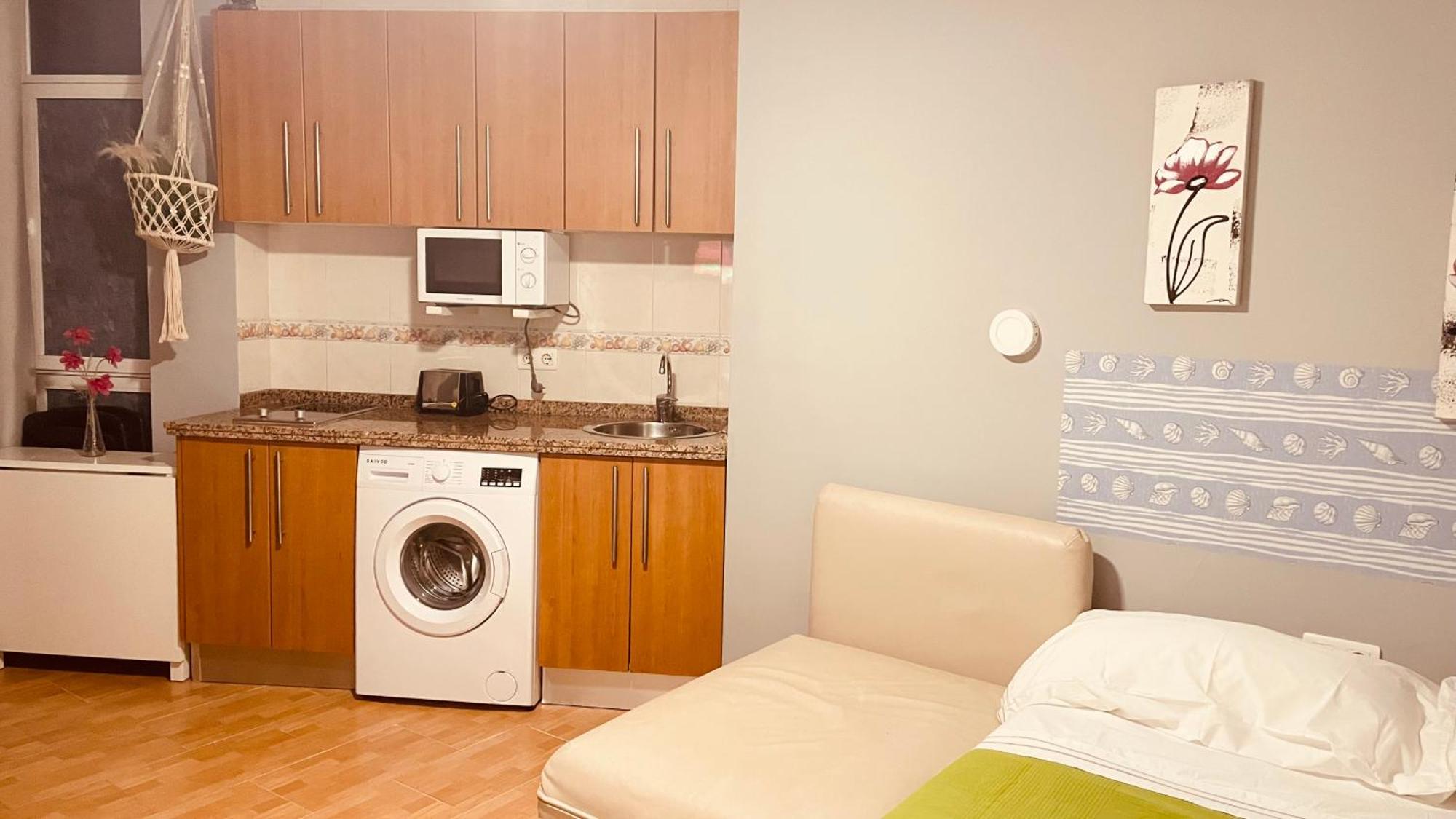 Benalmadena ,Apartamento-Estudio Primera Linea De Playa Экстерьер фото